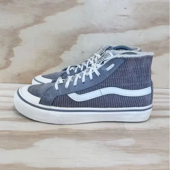 Vans Off The Wall - Sk8-Hi Decon SF - Sneakers - Gray - Women's - 7.5 - Picture 3 of 9